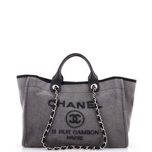 Chanel Deauville Tote Canvas With #220606C46B